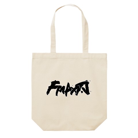 【FMAXTV】トートバッグ WH ロゴ