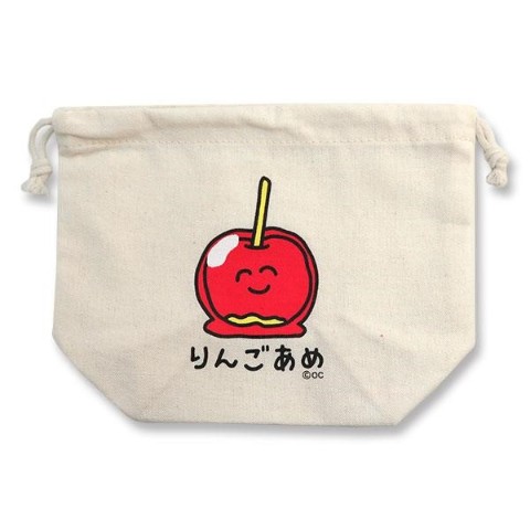 【おえかきさん】キンチャク　りんごあめさん