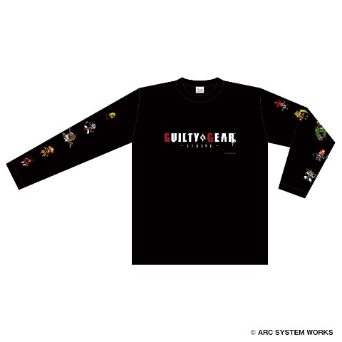 【GUILTY GEAR -STRIVE-】ロングスリーブTシャツ Black　L