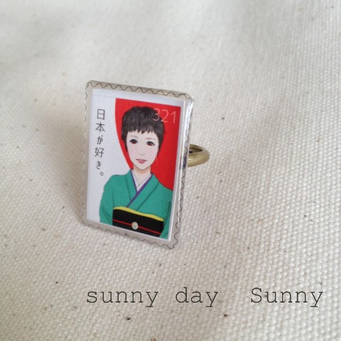 【sunny day Sunny】女の子指輪（キモノ）