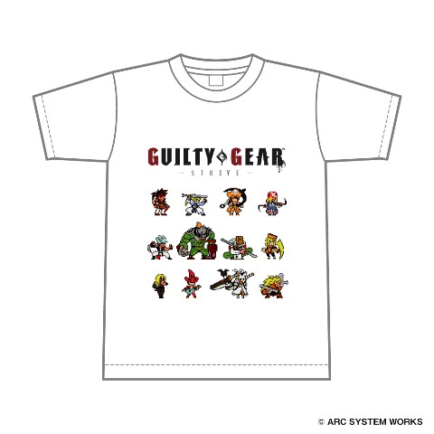 【GUILTY GEAR -STRIVE-】Tシャツ White　L