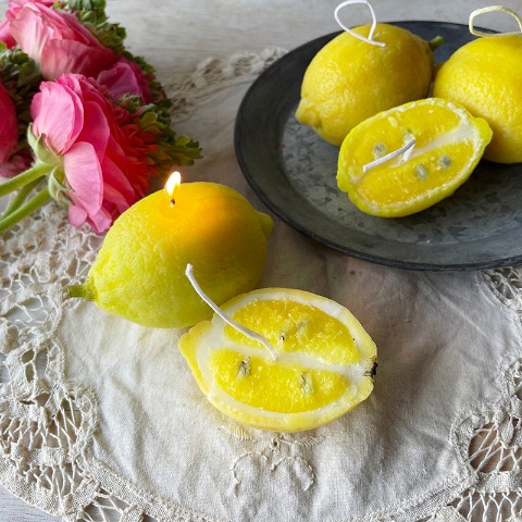 【10mei candle works】lemon