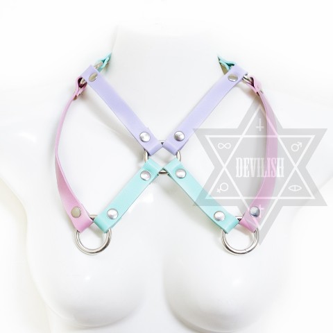 【Devilish】Pastel harness Necklace
