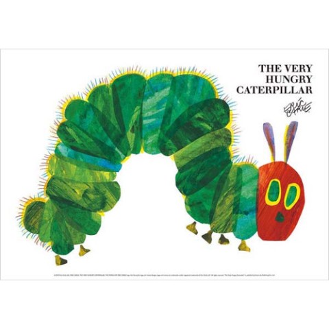 【エリック・カール】The Very Hungry Caterpillar(B4ポスター)