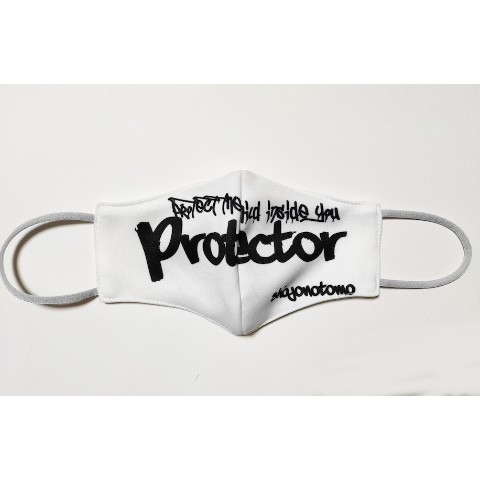 【ショウジョノトモ】mask_0018   protector（ロゴマスク/ソフトゴム）