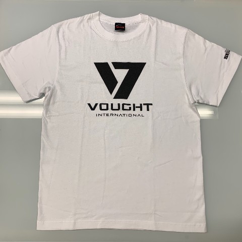 【ザ・ボーイズ】VOUGHT Tシャツ（白/Lサイズ）