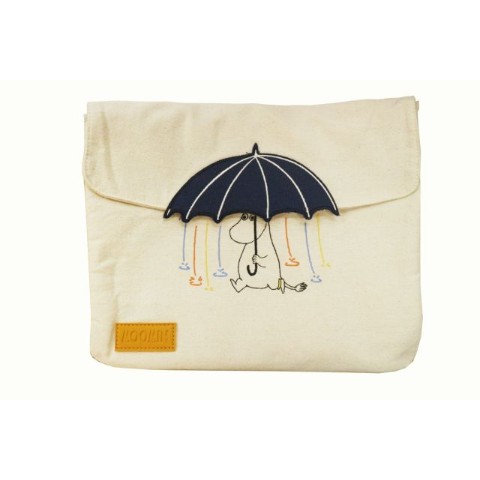 【ムーミン】「雨と傘」タブレットケース