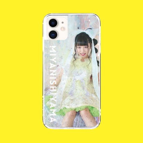 【MIYANISHIYAMA×ぁぃぁぃ】グリッタースマホケース（iPhone11用)