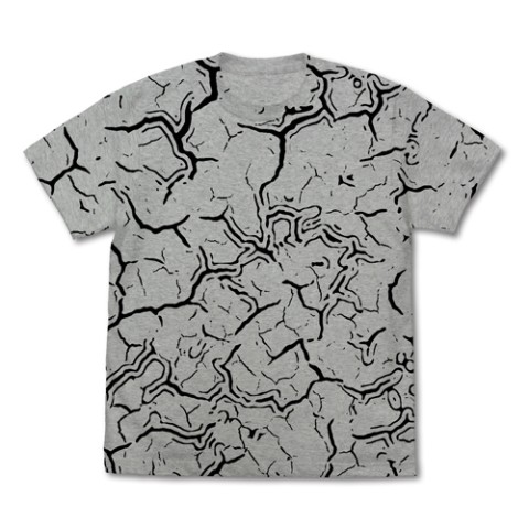 ウルトラマン ジャミラ模様 Tシャツ Mix Gray M 雑貨通販 ヴィレッジヴァンガード公式通販サイト
