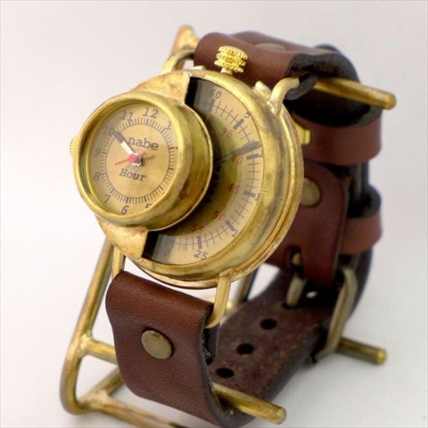 【手作り腕時計】JUM66 ”SCOPE-L” 機関・分独立表示モデル【完全受注生産】