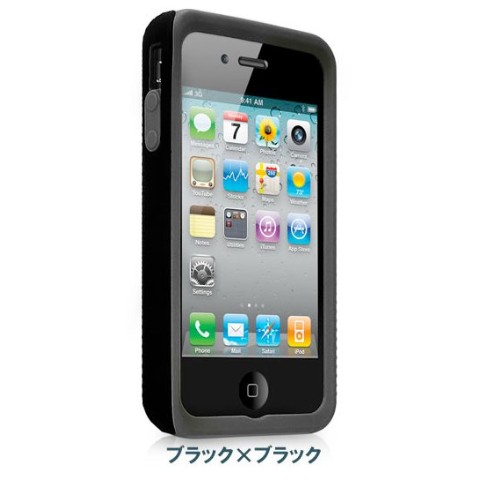Case Mate iPhone 4S / 4用CASE TOUGH Black