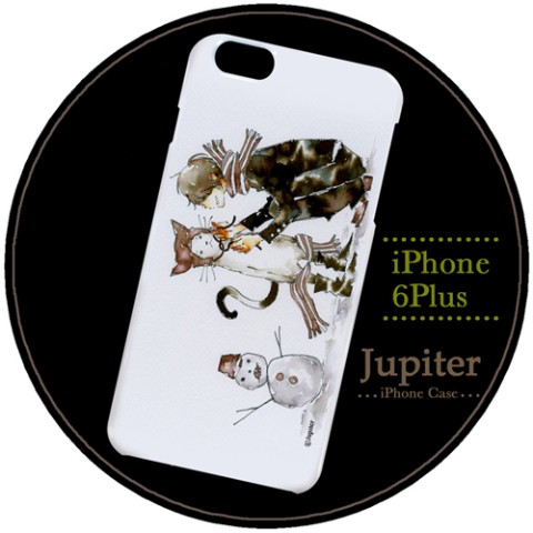 【Jupiter】【iPhone6Plusケース】雪の朝