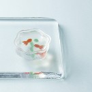 【まるで金魚が泳ぐような】 和菓子のシリコン型 金魚鉢セット