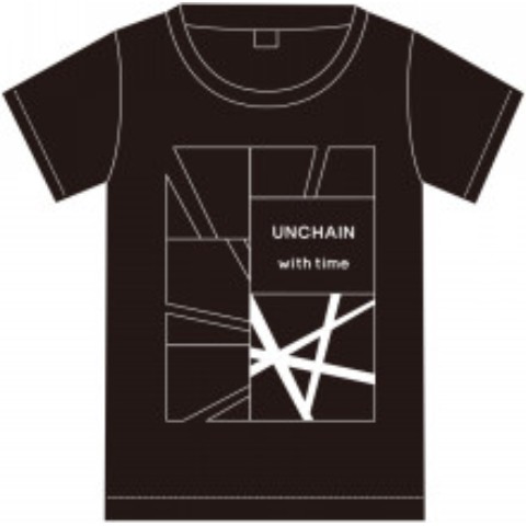 『UNCHAIN 20th Anniv.「with time」release tour “with you”』Tシャツ（ブラックSサイズ）