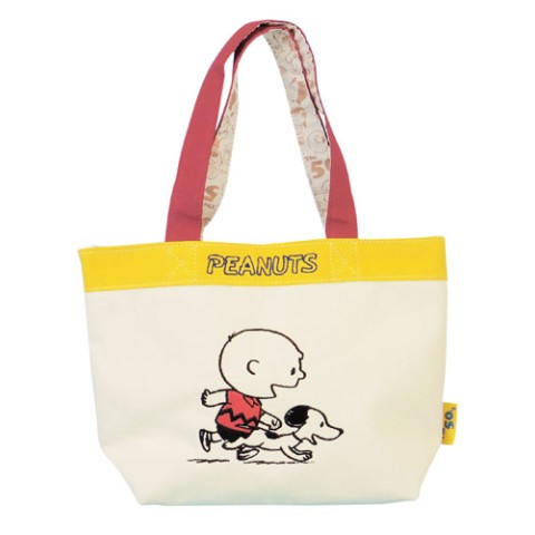 Peanuts スヌーピー ミニトート ５０ ｓ 雑貨通販 ヴィレッジヴァンガード公式通販サイト