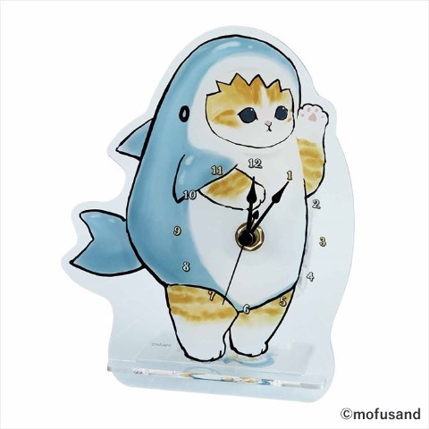 【mofusand】サメにゃんの腹時計
