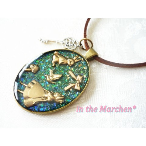【in the Marchen*】「アリス＆ワンダー」ネックレス　惑いの森