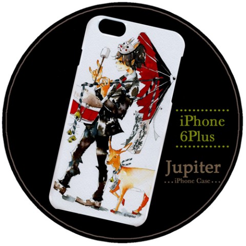 【Jupiter】【iPhone6Plusケース】チンドン屋