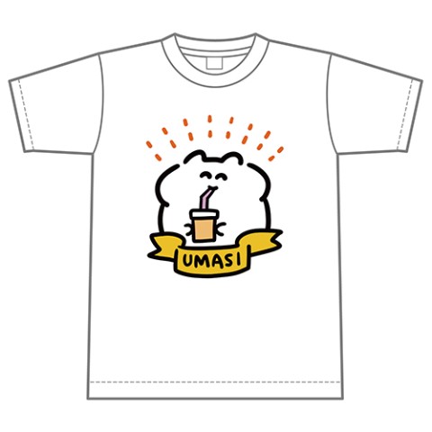 【STUDY】”UMASI”Tシャツ《ワンサイズ》