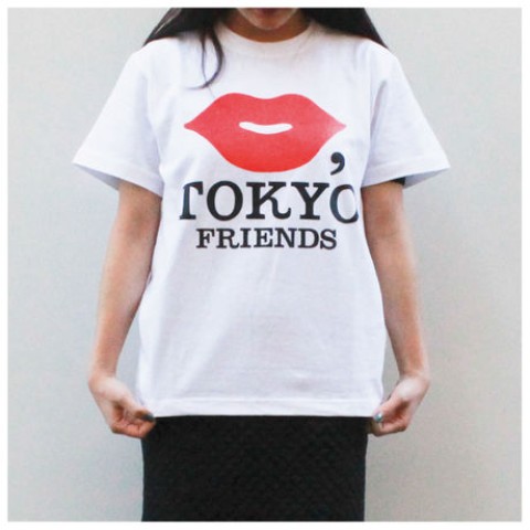 TOKYO FRIENDS Tシャツ　(白/Sサイズ)