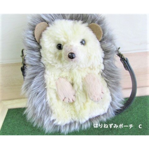 【Piyo-Bear】ハリネズミポーチ/Ｃ