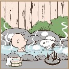 【スヌーピー】タオル　温泉