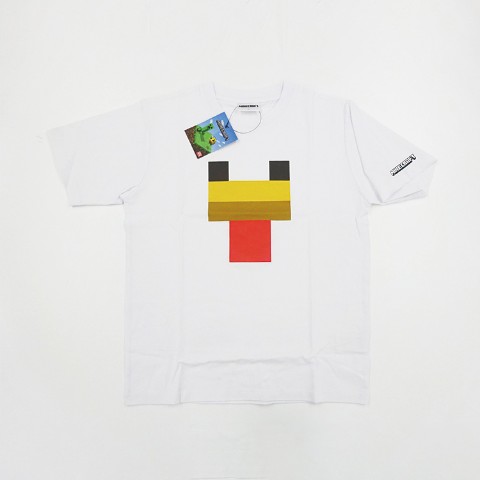 【Minecraft】ニワトリフェイス Tシャツ XXSサイズ