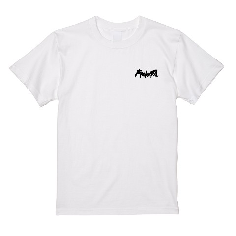 【FMAXTV】Tシャツ WH ロゴ L