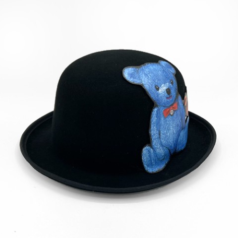 帽子【teddy bear＋01 / BLUE】