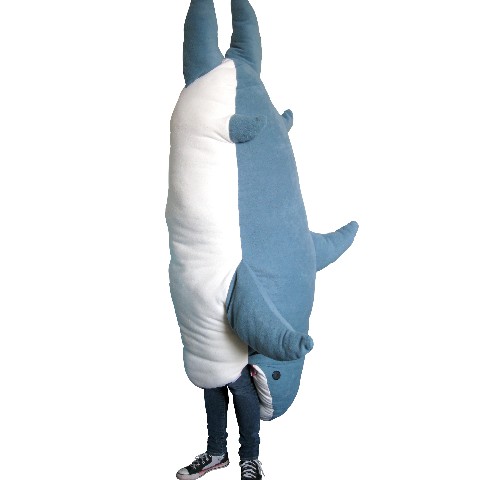 Chumbuddy サメの寝袋 もちふわバージョン Vv限定 雑貨通販 ヴィレッジヴァンガード公式通販サイト