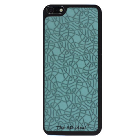 【The 3D idea】【iPhone5/5s】Skin Sticker 【Knots BLUE】【iPhone5/5sフィルム】