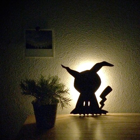 【WALL LIGHT】ポケモン・ミミッキュ