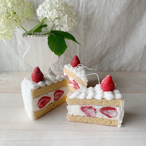 【10mei candle works】gateau fraise