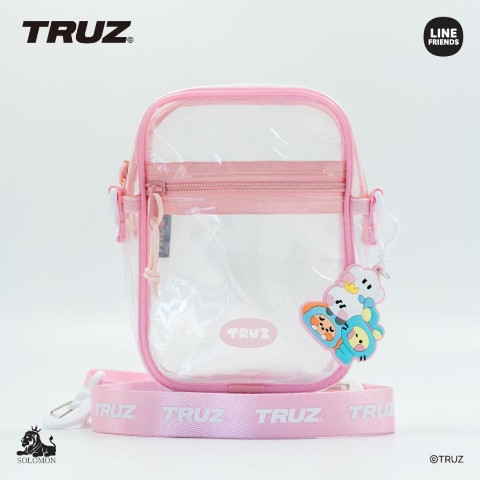 【TRUZ】minini PVC BAG ピンク