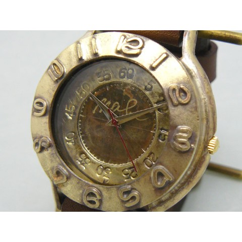 【手作り腕時計】JUM135　””Explorer-MEGA-B””【完全受注生産】