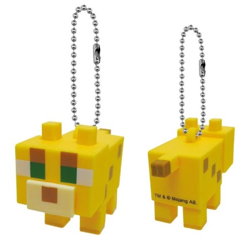 Minecraft】PVCマスコットキーホルダー ヤマネコ / 雑貨通販