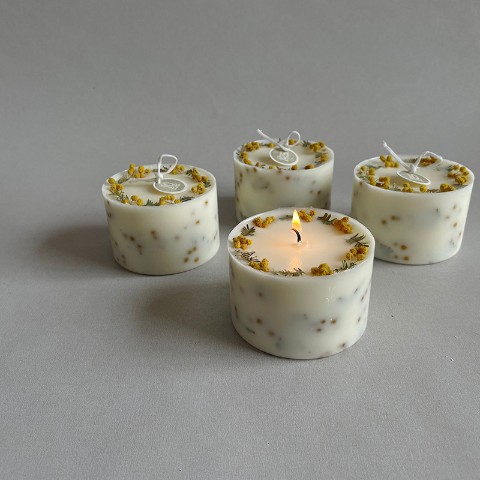 【10mei candle works】SOY mimosa