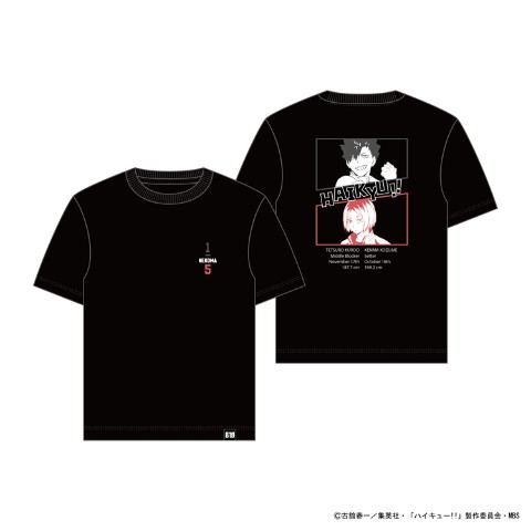 【ハイキュー!!】Tシャツ 黒尾×研磨 Lサイズ
