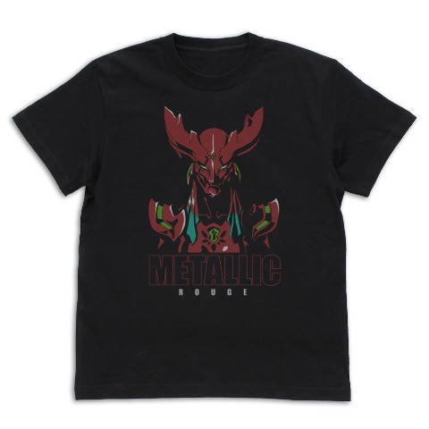【メタリックルージュ】メタルルージュ Tシャツ/BLACK-M