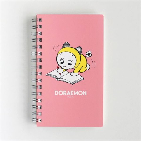 ドラえもん スリムリングノート ピンク Dorami 雑貨通販 ヴィレッジヴァンガード公式通販サイト