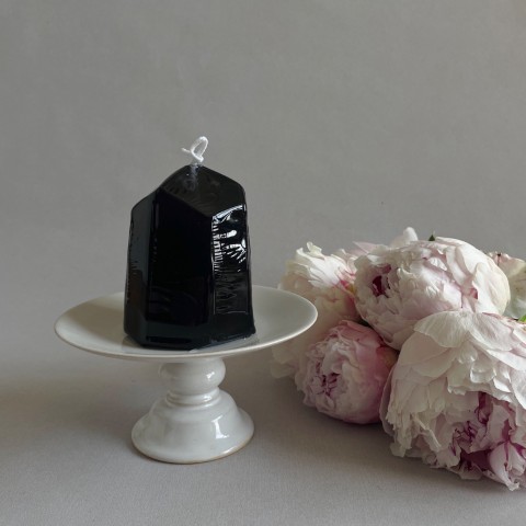 【10mei candle works】crystal (black)