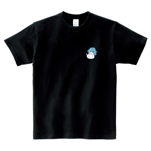 【サヤ・スカーレット】Tシャツ BK（Lサイズ）