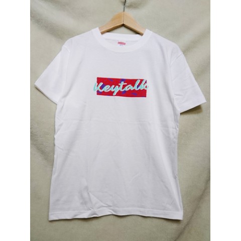 Keytalk 繋がるkeytalkロゴtシャツ ホワイトm 雑貨通販 ヴィレッジヴァンガード公式通販サイト