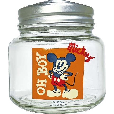 【ディズニー】レトロ瓶　ミッキーマウス
