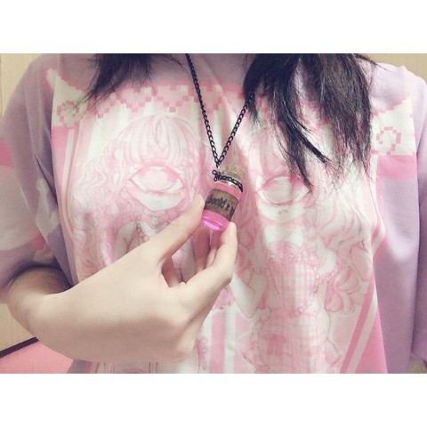 【Devilish】Treasure Bottle Necklace(Fairy’s blood)