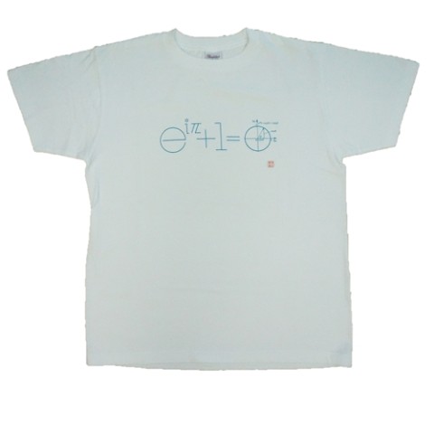 【数研出版】Tシャツ（オイラーの公式）　Mサイズ