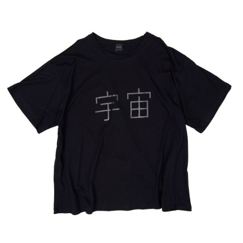【IKUMI】SPACE Tシャツ（ブラック）
