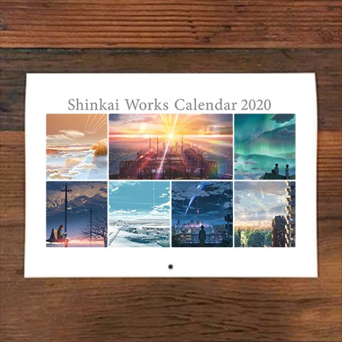 新海誠作品 Shinkai Works Calendar 雑貨通販 ヴィレッジヴァンガード公式通販サイト