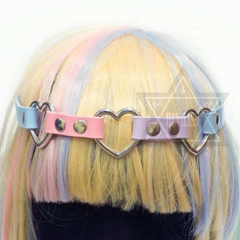 【Devilish】Pastel heart  Hairband
