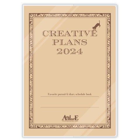 【推し事】MONTHLY DIARY & Creative Plans 2024(創作手帳2024年版)